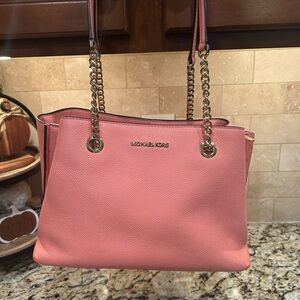 Michael Kors Pink Shoulder Bag